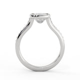 Auravie Bezel and Channel Diamond Engagement Ring - Jane