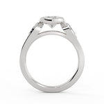 Shell Auranova Marquise Three Stone Engagement Ring - Miley