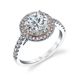 Michella - Double Halo Engagement Ring