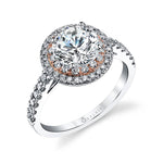 Michella - Double Halo Engagement Ring