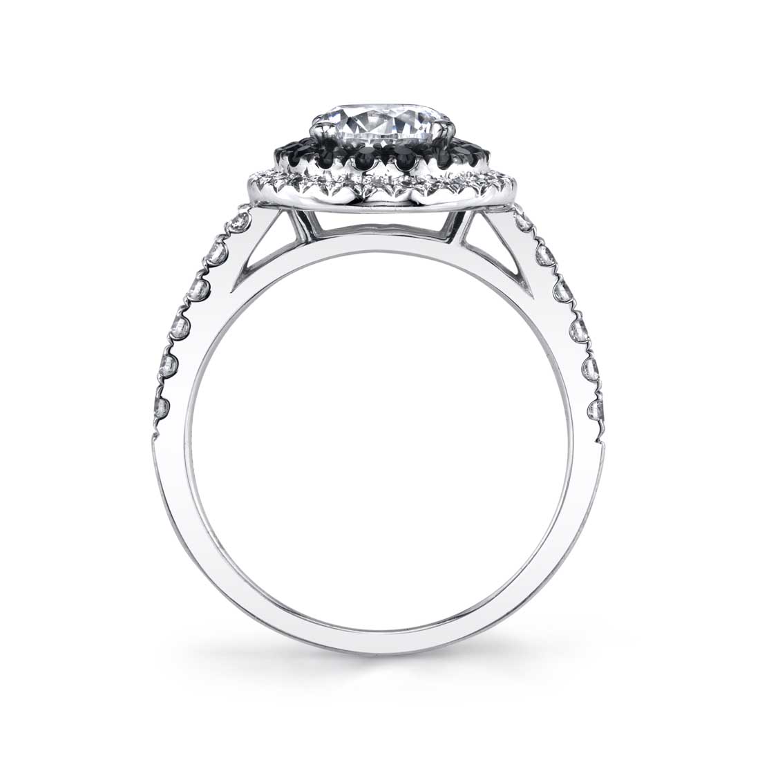 Milvia - Classic Double Halo Engagement Ring