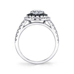 Milvia - Classic Double Halo Engagement Ring