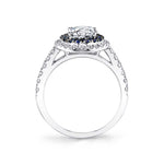 Angele - Classic Double Halo Engagement Ring