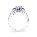 Angele - Classic Double Halo Engagement Ring