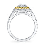 Milly - Classic Double Halo Engagement Ring