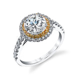 Milly - Classic Double Halo Engagement Ring