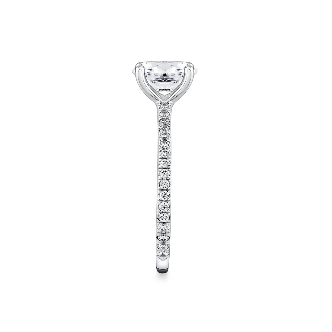 Iconelle Two Tone Engagement Ring - Audrey