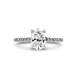 Iconelle Two Tone Engagement Ring - Audrey