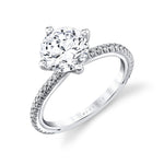 Iconelle Compass Two Tone Engagement Ring - Sloane