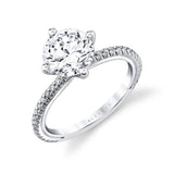 Iconelle Compass Two Tone Engagement Ring - Sloane