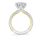 Iconelle Compass Two Tone Engagement Ring - Sloane