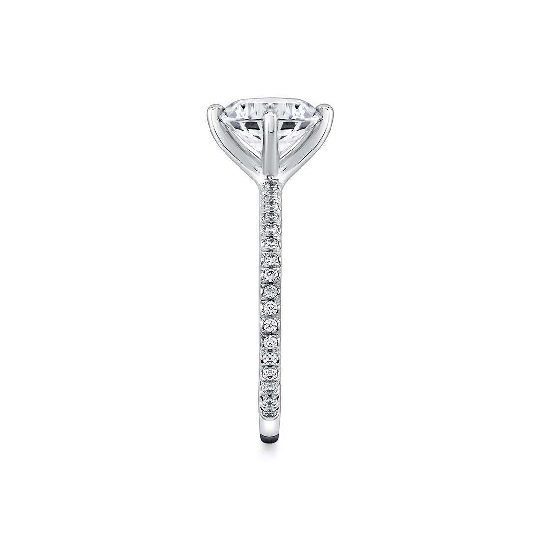 Iconelle Compass Two Tone Engagement Ring - Sloane