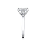 Iconelle Solitaire Three Stone Engagement Ring - Evelyn