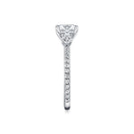 Iconelle Two Tone Three Stone Engagement Ring - Marie