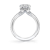 Iconelle Hidden Halo Engagement Ring - Reign