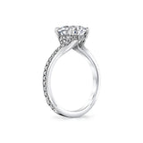 Iconelle Hidden Halo Engagement Ring - Reign