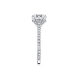 Iconelle Hidden Halo Engagement Ring - Reign