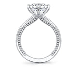 Iconelle Solitaire Compass Engagement Ring - Kate