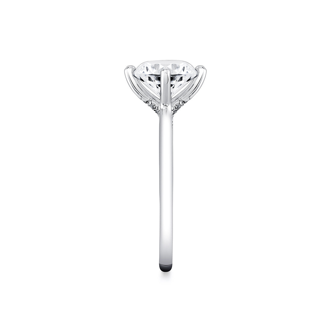 Iconelle Solitaire Compass Engagement Ring - Kate