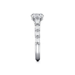 Iconelle Graduated Baguette Engagement Ring - Frida