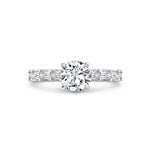 Iconelle Graduated Baguette Engagement Ring - Frida