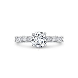 Iconelle Graduated Baguette Engagement Ring - Frida