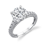 Iconelle Graduated Diamond Engagement Ring - Adira