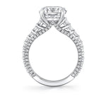 Iconelle Graduated Diamond Engagement Ring - Adira