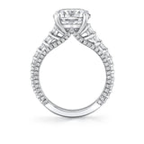 Iconelle Graduated Diamond Engagement Ring - Adira