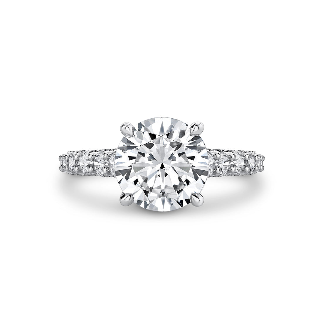 Iconelle Graduated Diamond Engagement Ring - Adira