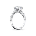 Iconelle Graduated Baguette Engagement Ring - Gwen