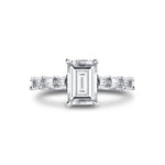 Iconelle Graduated Baguette Engagement Ring - Gwen