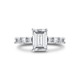 Iconelle Graduated Baguette Engagement Ring - Gwen