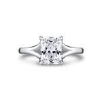 Iconelle Solitiare Shell Taper Engagement Ring - Beatrix