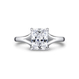 Iconelle Solitiare Shell Taper Engagement Ring - Beatrix
