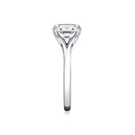 Iconelle Solitaire Shell Taper Engagement Ring - Vera