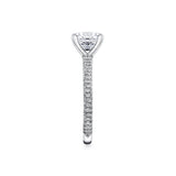 Iconelle Micropave Two Tone Engagement Ring - Winona