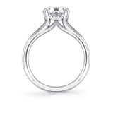 Iconelle Shell Tip Shell Taper Engagement Ring - Fallyn