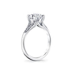 Iconelle Shell Tip Shell Taper Engagement Ring - Fallyn