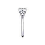 Iconelle Shell Tip Shell Taper Engagement Ring - Fallyn