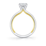 Iconelle Solitaire Two Tone Engagement Ring - Cecily