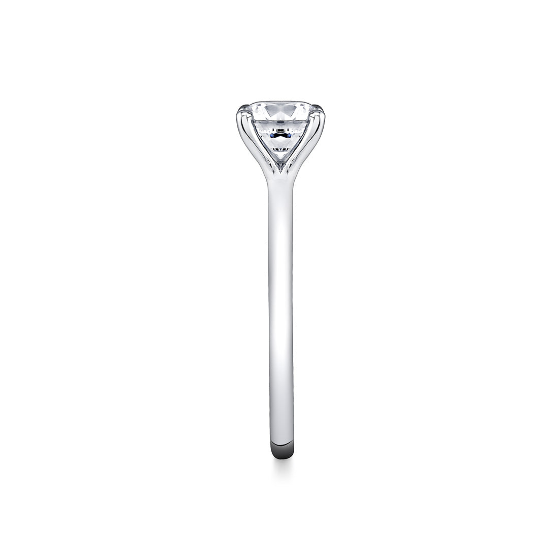 Iconelle Solitaire Two Tone Engagement Ring - Cecily