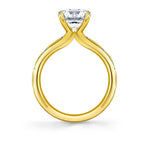 Iconelle Shell Flush Set Engagement Ring - Sedona