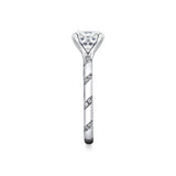 Iconelle Flush Set Spiral Engagement Ring - Jackie
