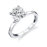 Iconelle Flush Set Marquise Engagement Ring - Lydia