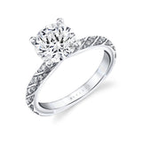 Iconelle Spiral Engagement Ring - Odette