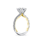 Iconelle Spiral Engagement Ring - Odette