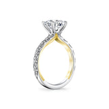 Iconelle Spiral Engagement Ring - Odette