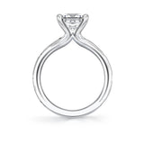 Iconelle Flush Set Princess Engagement Ring - Elizabeth