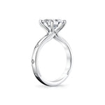 Iconelle Flush Set Princess Engagement Ring - Elizabeth